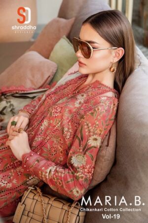 Home Rehmat Boutique Buy Ethnic Suits Online for Weddings SHRADDHA DESIGNER MARIA B VOL 19 CHIKANKARI SUITS 6.jpg
