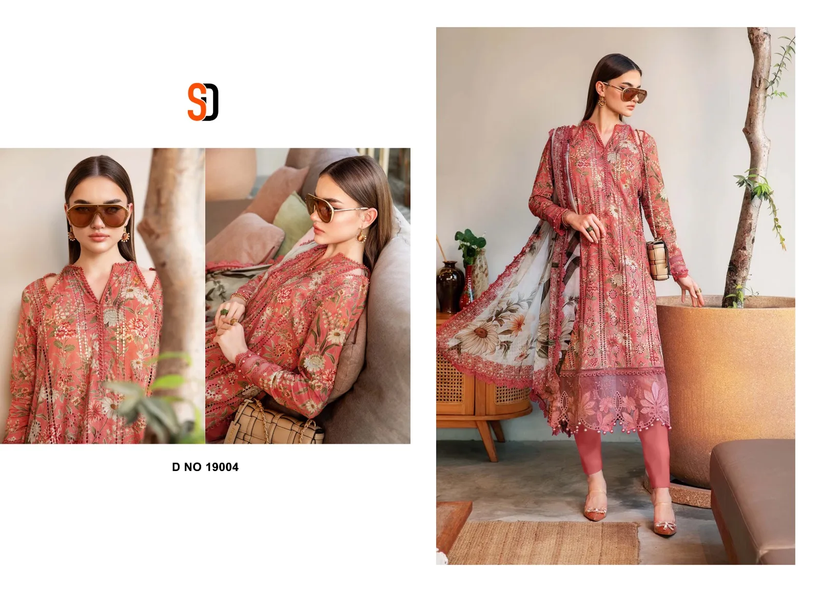 SHRADDHA DESIGNER MARIA B VOL 19 CHIKANKARI SUITS 7.jpg