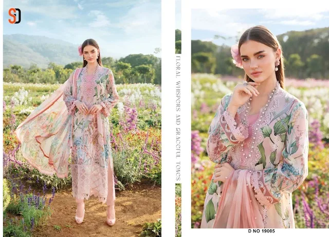 SHRADDHA DESIGNER MARIA B VOL 19 CHIKANKARI SUITS 8.jpg