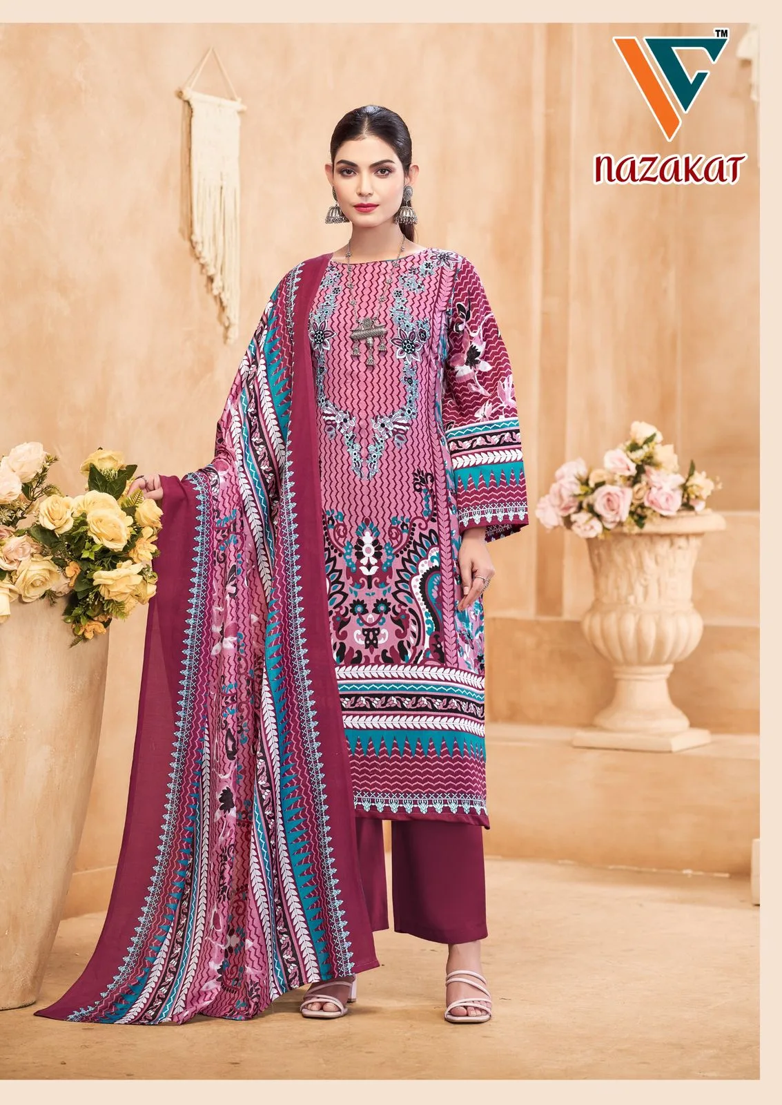 VANDANA‎‎‎‎ CREATION NAZAKAT‎ VOL 7 LAWN PRINTED SUITS 6.jpg