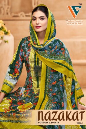 VANDANA‎‎‎‎ CREATION NAZAKAT‎ VOL 7 LAWN PRINTED SUITS 8.jpg