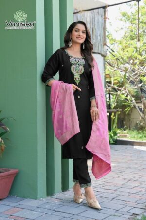 Home Rehmat Boutique Buy Ethnic Suits Online for Weddings VANISKA FANTASY VOL 1 PURE VISCOSE KURTI CATALOGUE 2.jpg