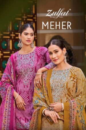 ZULFAT MEHER PURE COTTON PRINTED SUITS CATALOGUE 6.jpg