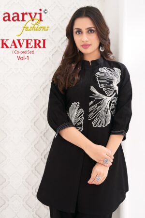 AARVI FASHION KAVERI VOL 1 EMBROIDERY CO ORD SET 1.jpg