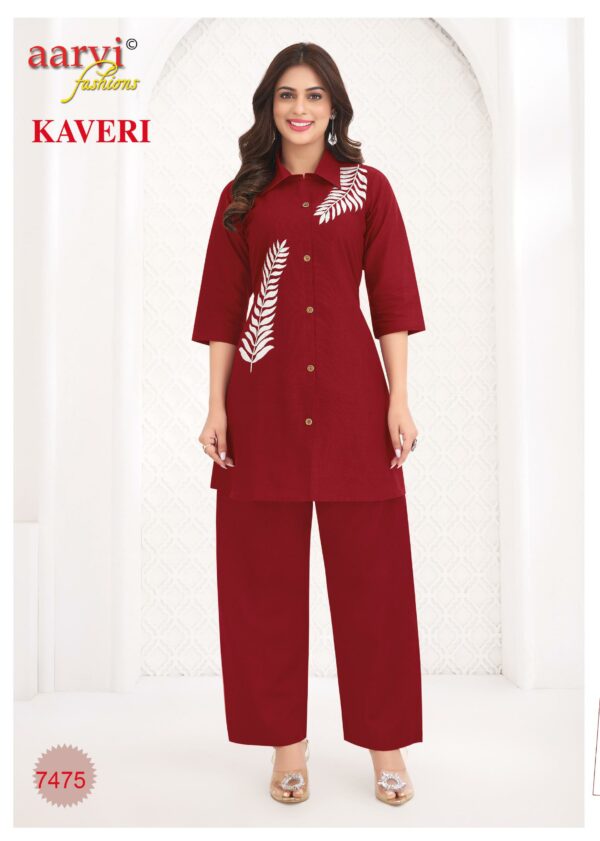 AARVI FASHION KAVERI VOL 1 EMBROIDERY CO ORD SET 5.jpg