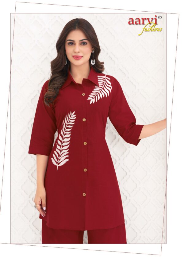 AARVI FASHION KAVERI VOL 1 EMBROIDERY CO ORD SET 6.jpg