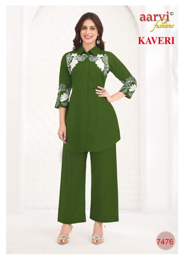AARVI FASHION KAVERI VOL 1 EMBROIDERY CO ORD SET 8.jpg
