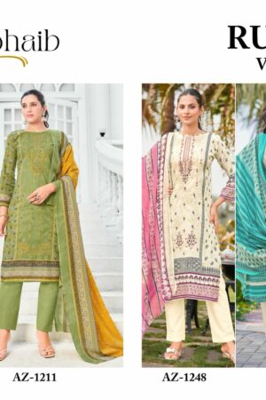 ALZOHAIB RUAAB VOL 1 PURE COTTON PRINTED SUITS 2.jpg