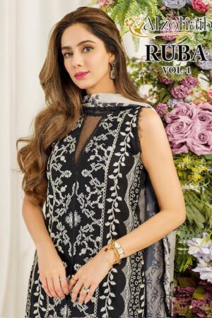 ALZOHAIB RUBA VOL 1 PAKISTANI SUITS WHOLESALER 1.jpg