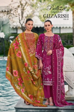 Home Rehmat Boutique Buy Ethnic Suits Online for Weddings BELLIZA GUZARISH VOL 23 Rehmat Boutique BELLIZA GUZARISH VOL 23 PURE COTTON SUITS SUPPLIER 1.jpg