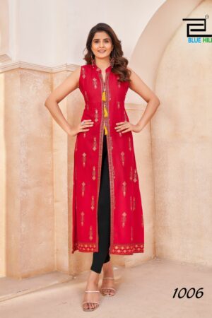 BLUE HILLS CAT WALK Rehmat Boutique  BLUE HILLS CAT WALK RAYON PRINTED KURTIS CATALOG 3.jpg