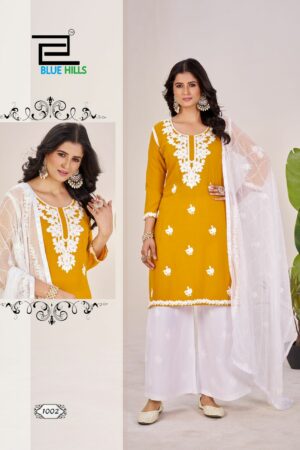 BLUE HILLS HEER RAYON EMBROIDERY READYMADE KURTI 1.jpg