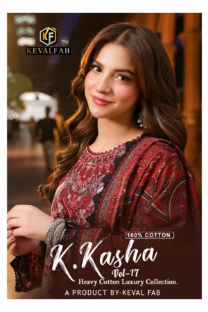 KEVAL FAB K KASHA VOL 17 LAWN KARACHI SUITS 7.jpg