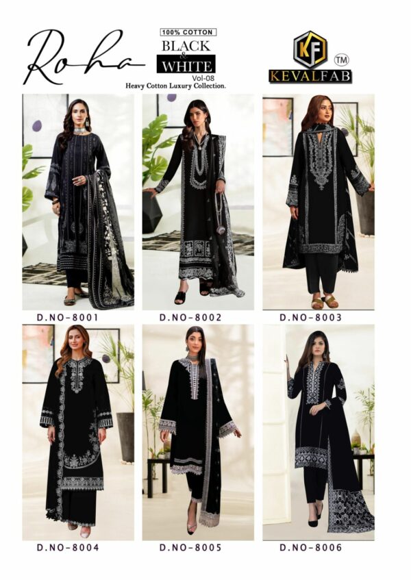 KEVAL FAB ROHA BLACK & WHITE VOL 8 KARACHI SUITS LATEST 2025 Rehmat Boutique KEVAL FAB ROHA BLACK & WHITE VOL 8 KARACHI SUITS KEVAL FAB ROHA BLACK WHITE VOL 8 KARACHI SUITS 4.jpg