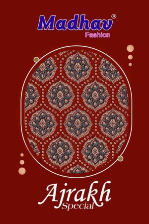 MADHAV FASHION AJRAKH SPECIAL Rehmat Boutique  MADHAV FASHION AJRAKH SPECIAL DRESS MATERIAL 7.jpg