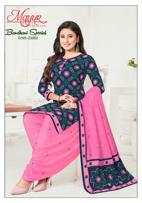 MAYUR BANDHANI SPECIAL VOL 23 COTTON PRINTED SUITS 3.jpg