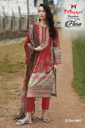 MISHRI CREATION FLORA VOL 4 COTTON PRINTED SUITS 1.jpg
