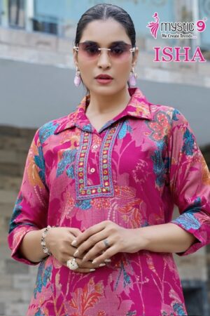 Home Rehmat Boutique Buy Ethnic Suits Online for Weddings MYSTIC 9 ISHA VOL 1 Rehmat Boutique MYSTIC 9 ISHA VOL 1 KURTIS WHOLESALER SURAT 1.jpg