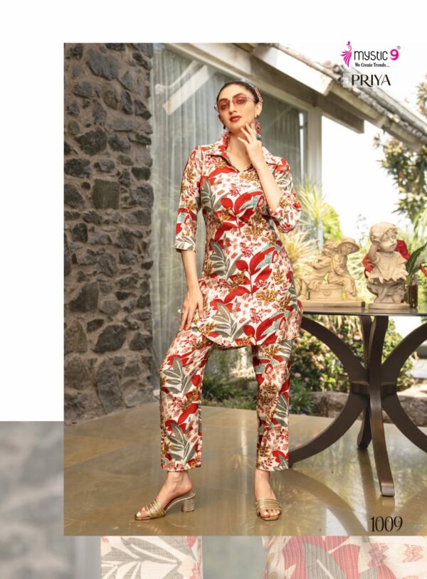 MYSTIC 9 PRIYA VOL 1 PRINTED CO ORD SET WHOLESALER 13.jpg