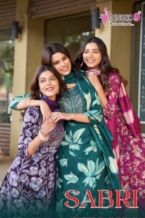 MYSTIC 9 SABRI VOL 6 RAYON PRINTED READYMADE KURTI 2.jpg