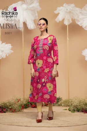 RADHIKA LIFESTYLE ALISHA VOL 3 RAYON PRINTED KURTI 2.jpg