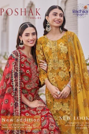 RADHIKA LIFESTYLE POSHAK VOL 1 Rehmat Boutique  RADHIKA LIFESTYLE POSHAK VOL 1 KURTI WHOLESALER 11.jpg