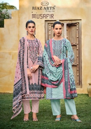 RIAZ ARTS MUSAFIR VOL 25 PURE LAWN KARACHI SUITS 9.jpg