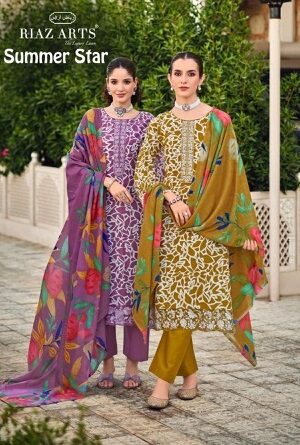 RIAZ ARTS SUMMER STAR Rehmat Boutique  RIAZ ARTS SUMMER STAR WHOLESALE SALWAR KAMEEZ 1.jpg