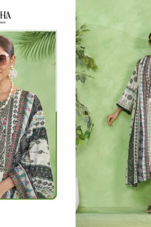 RUMEHA DILKASH VOL 2 Rehmat Boutique  RUMEHA DILKASH VOL 2 PURE COTTON EMBROIDERY SUITS 2.jpg