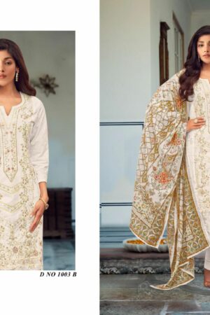 Home Rehmat Boutique Buy Ethnic Suits Online for Weddings SANIYA TRENDZ TASEER VOL 1 CHIKANKARI SUITS CATALOG 2.jpg