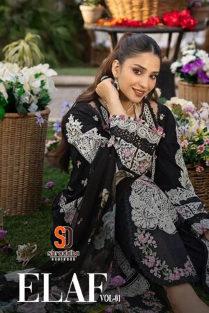 SHRADDHA DESIGNER ELAF VOL 1 PURE COTTON SUITS 1.jpg