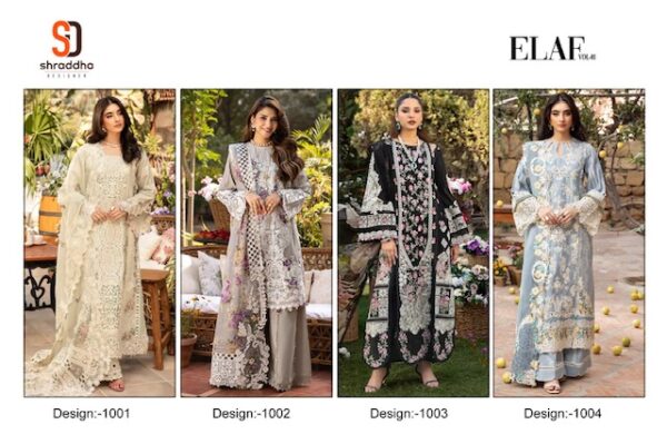 SHRADDHA DESIGNER ELAF VOL 1 PURE COTTON SUITS 9.jpg