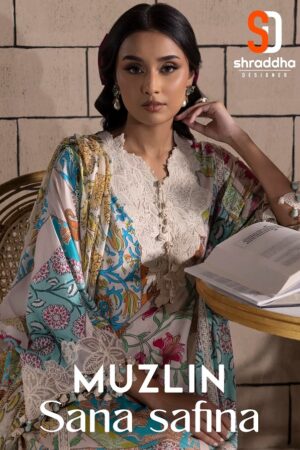 SHRADDHA DESIGNER MUZLIN SANA SAFINAZ CATALOGUE 25.jpg