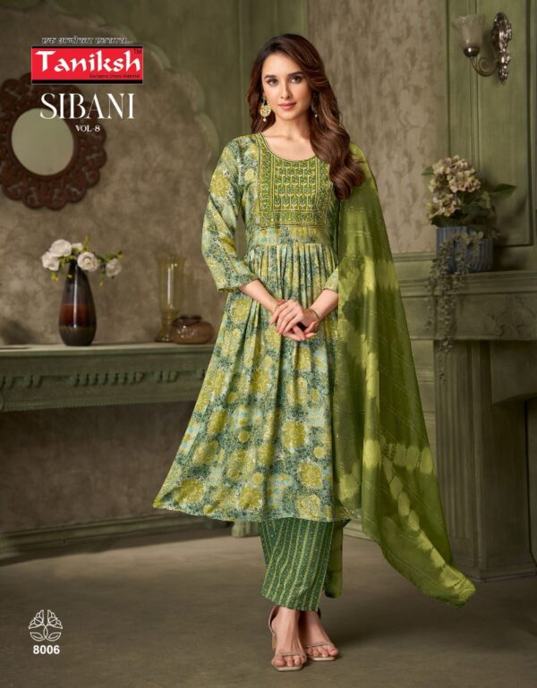 TANIKSH SIBANI VOL 8 READYMADE ANARKALI STYLE KURTI 6.jpg