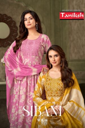 TANIKSH SIBANI VOL 8 READYMADE ANARKALI STYLE KURTI 7.jpg