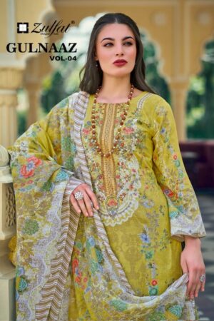 ZULFAT GULNAAZ VOL 4 PURE COTTON EMBROIDERY SUITS 1.jpg