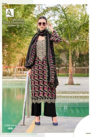 ALOK SUIT BLACK DIAMOND EDITION 10 Rehmat Boutique  ALOK SUIT BLACK DIAMOND EDITION 10 4.jpg