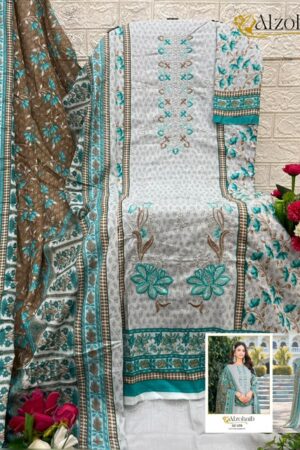 ALZOHAIB D.NO 1258 Rehmat Boutique  ALZOHAIB 1258 PAKISTANI LAWN SUITS WHOLESALER 4.jpg
