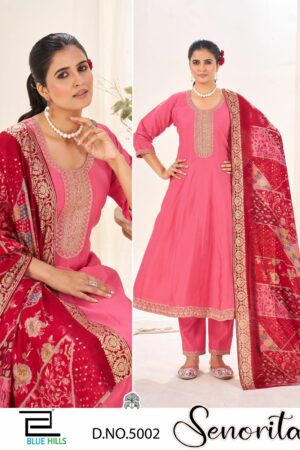 BLUE HILLS SENORITA Rehmat Boutique  BLUE HILLS SENORITA KURTI WHOLESALER SURAT 3.jpg