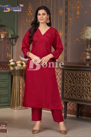 BONIE BRAND NAINA VOL 5 Rehmat Boutique  BONIE BRAND NAINA VOL 5 VISCOSE KURTI PLAZO 4.jpg