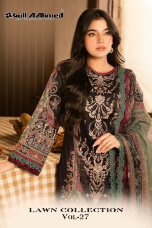 GULL AAHMED VOL 27 Rehmat Boutique  GULL AAHMED VOL 27 KARACHI SUITS WHOLESALER 8.jpg