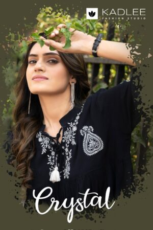 KADLEE CRYSTAL Rehmat Boutique  KADLEE CRYSTAL KURTI WHOLESALER SURAT 1.jpg