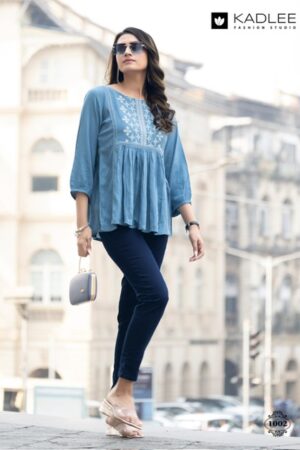 KADLEE CRYSTAL Rehmat Boutique  KADLEE CRYSTAL KURTI WHOLESALER SURAT 3.jpg