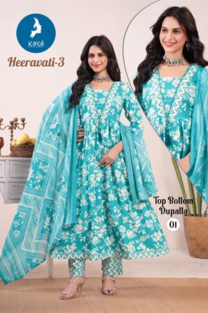 KAYA KURTI HEERAVATI VOL 3 Rehmat Boutique  KAYA KURTI HEERAVATI VOL 3 COTTON PRINTED KURTI 2.jpg