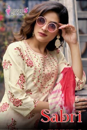 MYSTIC 9 SABRI VOL 7 Rehmat Boutique  MYSTIC 9 SABRI VOL 7 KURTI WHOLESALER SURAT 7.jpg