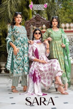 MYSTIC 9 SARA VOL 17 Rehmat Boutique MYSTIC 9 SARA VOL 17 RAYON PRINTED KURTI CATALOGUE 11.jpg