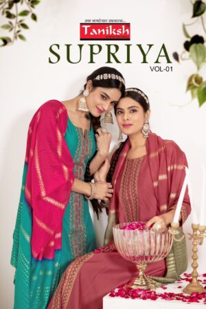 TANIKSH SUPRIYA VOL 1 Rehmat Boutique  TANIKSH SUPRIYA VOL 1 READYMADE WHOLESALER 1.jpg