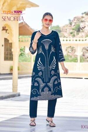 TIPS & TOPS SENORITA Rehmat Boutique  TIPS TOPS SENORITA KURTI WHOLESALER SURAT 2.jpg