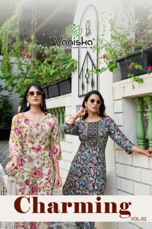 VANISKA CHARMING VOL 2 Rehmat Boutique  VANISKA CHARMING VOL 2 KURTI WHOLESALER 1.jpg