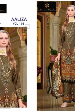 AALIZ PRINTS AALIZA VOL 3 Rehmat Boutique  AALIZ PRINTS AALIZA VOL 3 COTTON HANDWORK SUITS 2.jpg